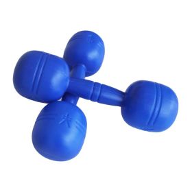 2 Pairs Kids Toy Dumbbell with Sand / Plastic Dumbbell for Morning Exercises