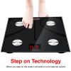 5 Core Scale for Body Weight Battery Power Smart Digital Most Accurate Fat Loss Machine Pesas Para Pesar Personas w App Sync - BBS DOT B BLK