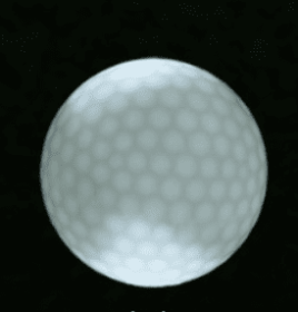 Led Golf Ball Flashing Ball Golf Supplies (Color: White)