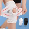 Order A Size Up; 1pc Sports Kneepad; Men And Women Pressurized Elastic Knee Pads; Arthritis Joints Protector; Fitness Gear Volleyball Brace Protector