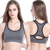 3 Packs Women Padded Sports Bras Yoga Fitness Push up Bra Female Top for Gym Running Workout Training