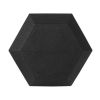 Rubber Encased Hex Dumbbell,25-35lbs,Single