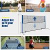 Folding Indoor & Outdoor Portable Badminton Net Set